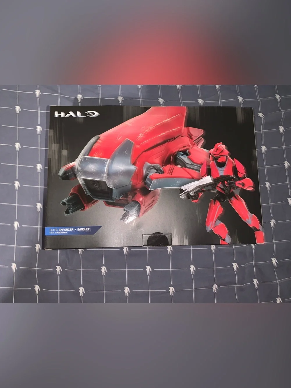 Halo Red Covenant Ghost & Elite Action Set Red